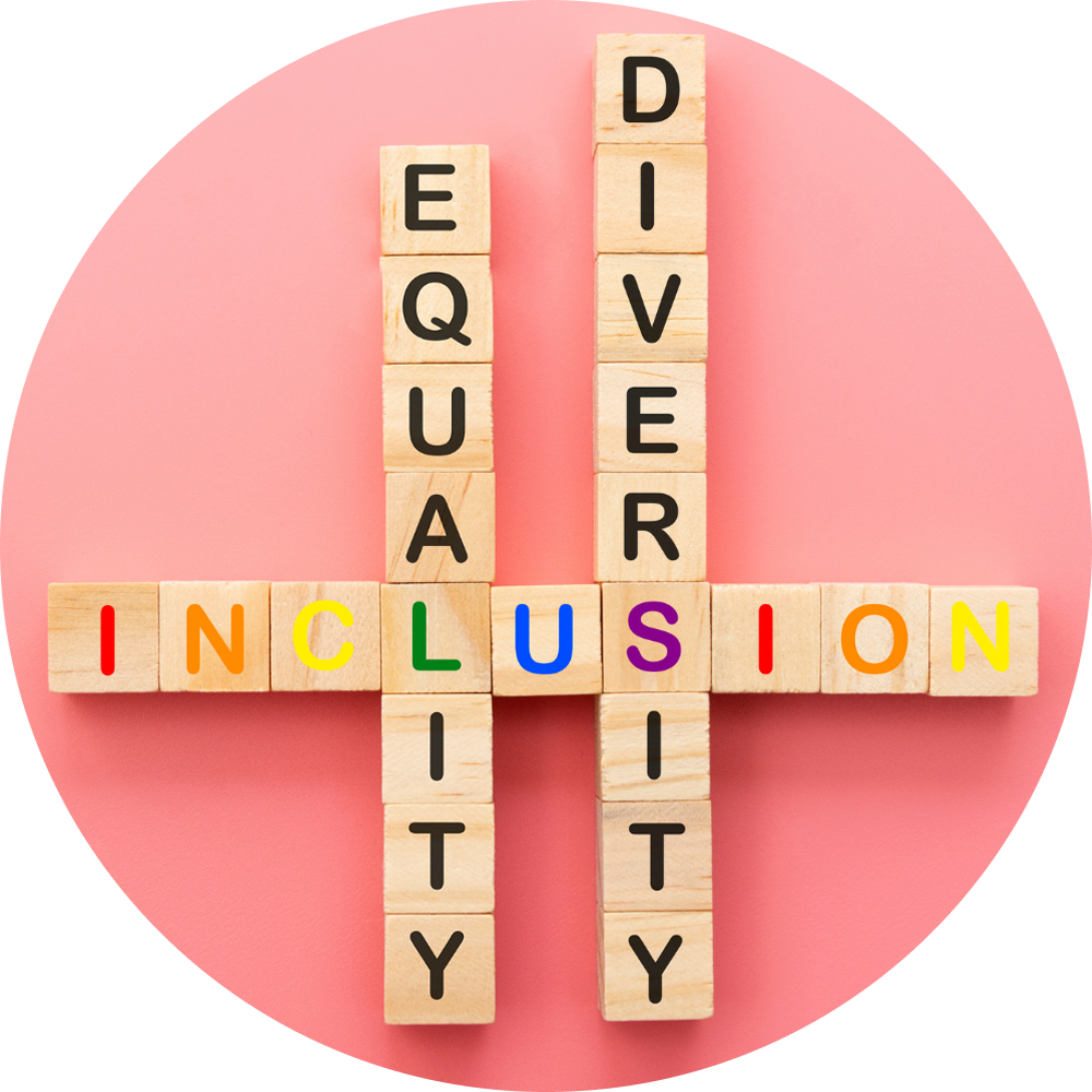 Immagine decorativa per diversità e inclusione